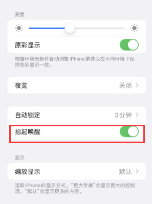 福绵苹果授权维修站分享iPhone轻点无法唤醒怎么办