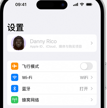 福绵appleID维修服务iPhone设置中Apple ID显示为灰色无法使用 