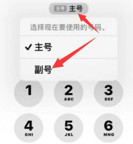 福绵苹果14维修店分享iPhone 14 Pro Max使用副卡打电话的方法 