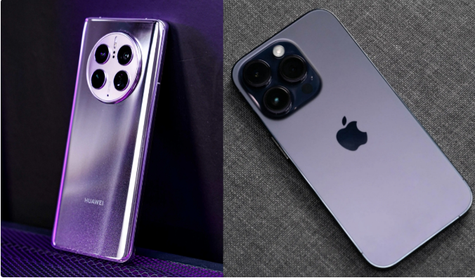 福绵苹果14维修分享华为Mate50与iPhone14哪个好？ 