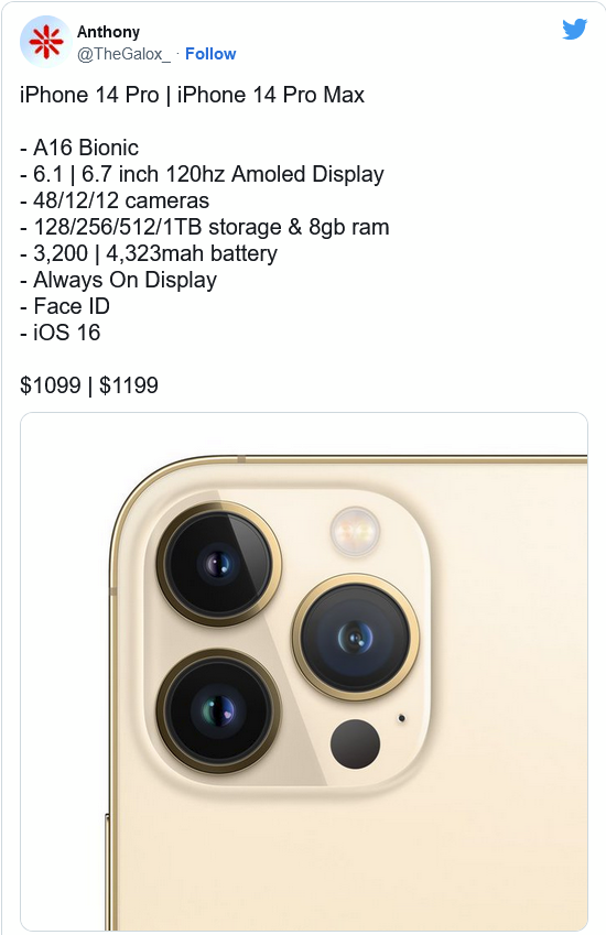 福绵苹果14维修分享iPhone 14全系涨价 