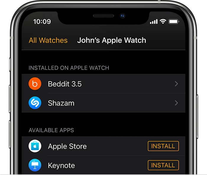 福绵苹果手机维修分享如何在 Apple Watch 上下载应用 