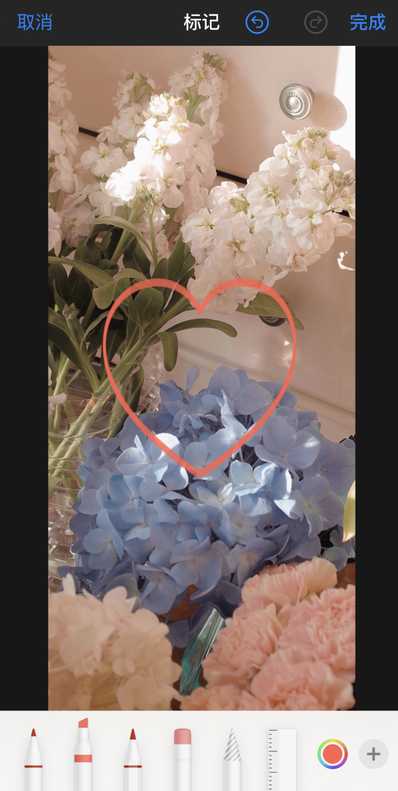 福绵苹果手机维修分享iPhone 12 如何在照片上涂鸦 