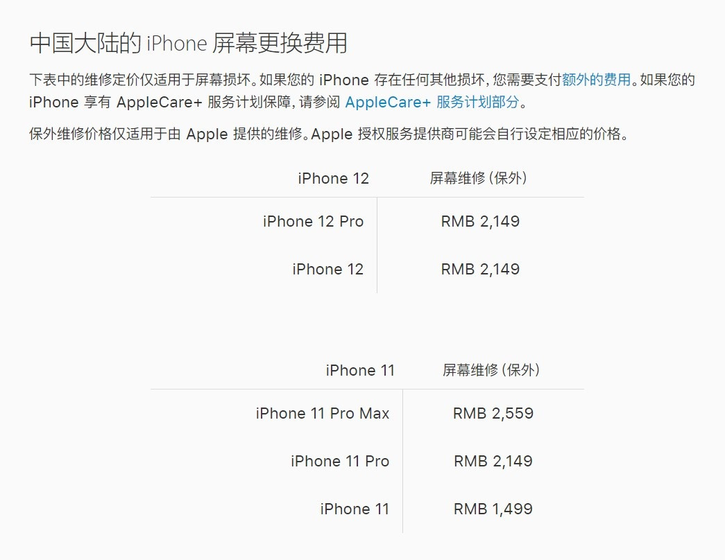 福绵苹果手机维修分享iPhone 12/12 Pro 更换屏幕多少钱 